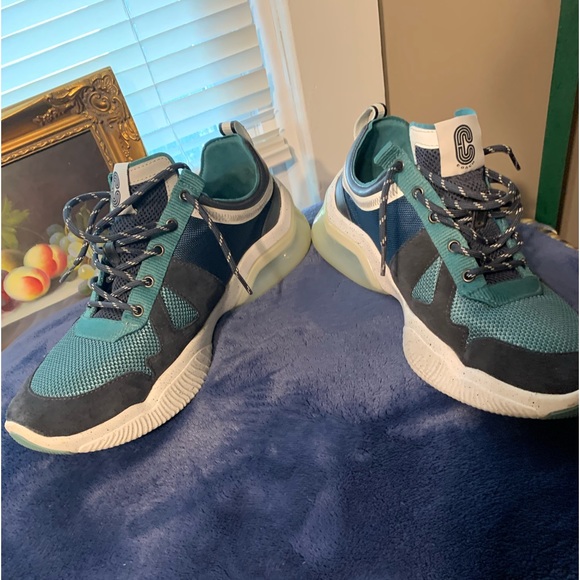 Men’s gently worn size 13 Designer Coach Sneakers. Like new, worn twice!Designer - Picture 4 of 5